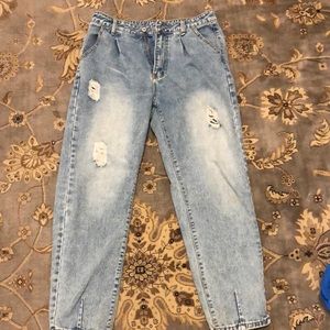 High waisted Fit Jeans
